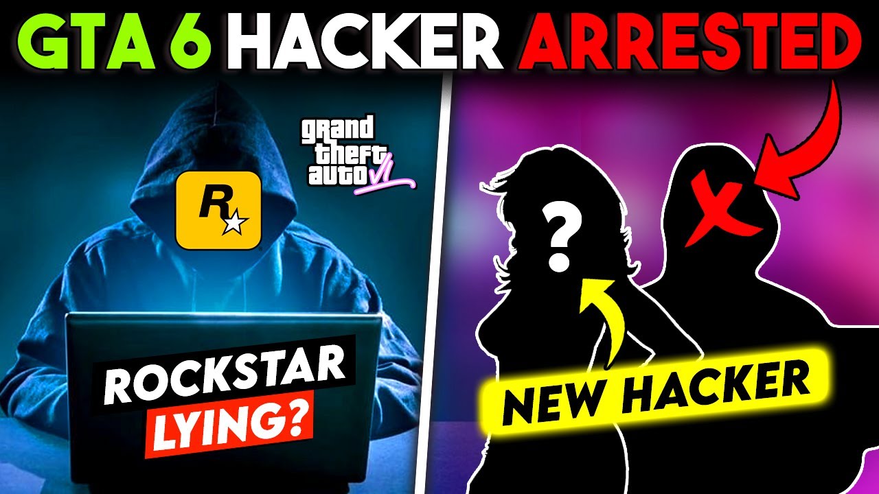 GTA 6 Hacker Finally *ARRESTED* | New Hacker Threatens 😭, New Leaks ...