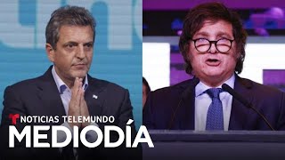 Los dos candidatos que definirán la presidencia de Argentina | Noticias Telemundo