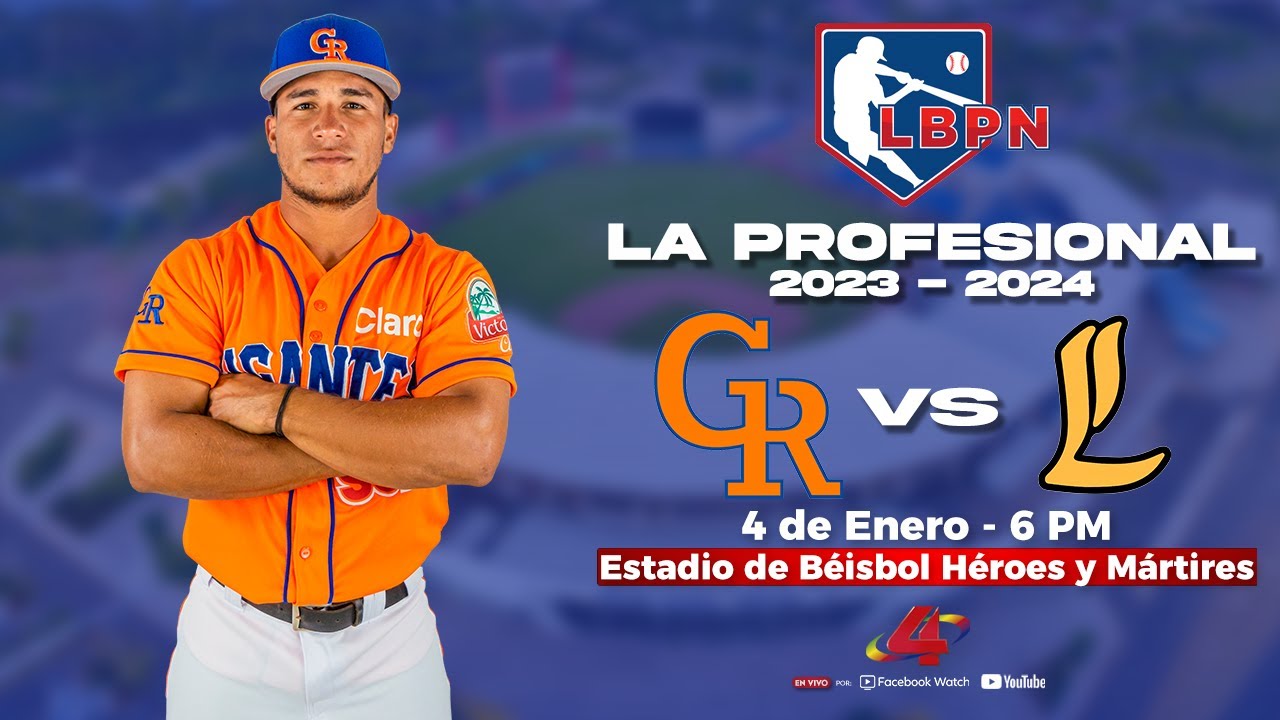 Video Gigantes De Rivas Vs Leones De León Liga De Béisbol