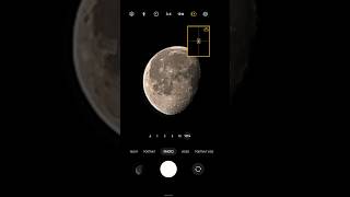 Samsung Galaxy S24 Ultra 100x Moon Zoom Test 😱 #s24ultra #samsungs24ultra #shorts