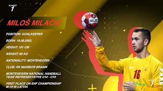 Milos Milacic - Goalkeeper - RK Maribor Branik - Highlights - Handball - CV - 2020/21