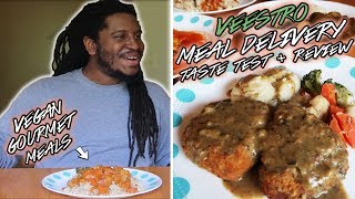 He tried GOURMET VEGAN MEAL DELIVERY! | Veestro Review