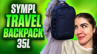 Sympl Travel Backpack 35L Review: Best Sustainable Travel Backpack?!