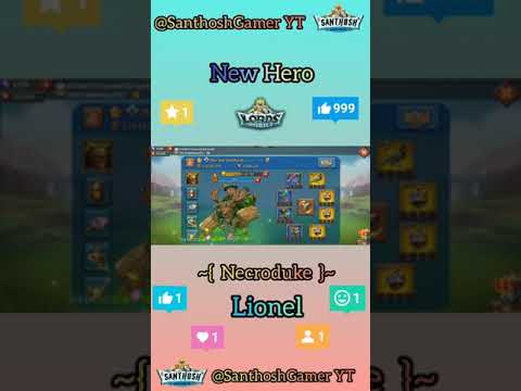 Nuevo héroe en Lords Mobile Lords Mobile Tamil #gaming #lordsmobile #shorts #short #shortvideo