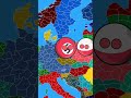 ww3 in a nutshell be like | todays episode: painter land | #countryballs #shortsfeed #country #viral