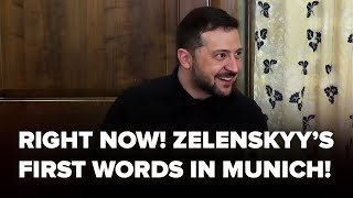 ⚡Zelenskyy’s First Statement at the Munich Conference – Listen to What He Said!