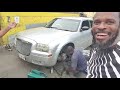 La Lewis at mechanic shop fixing the benz. #e-commerce #investment #jamaica #marketing