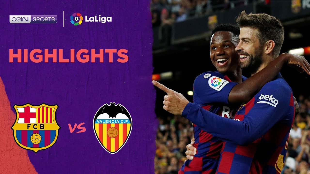 Barcelona 5-2 Valencia | LaLiga 19/20 Match Highlights - YouTube