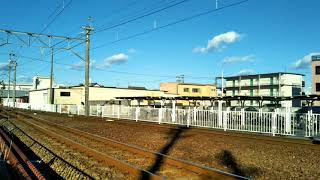 遠州鉄道　遠州芝本駅 新浜松駅にて