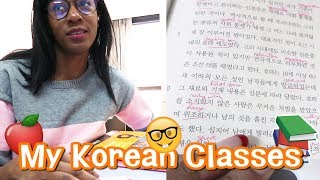 My Day of Korean Language Classes and Tutoring! 📚