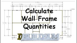Calculate Wall Frame Quantities