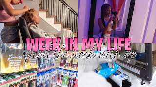 WEEK IN MY LIFE | hair , school vlog , laundry + etc