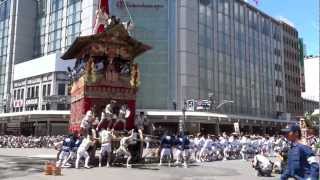 2012年7月17日　京都・祇園祭　山鉾巡行　月鉾