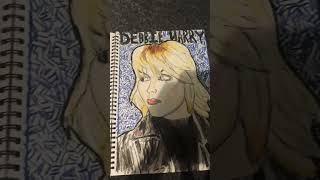 Drawing Rockstars #21 #blondie #debbieharry #heartofglass