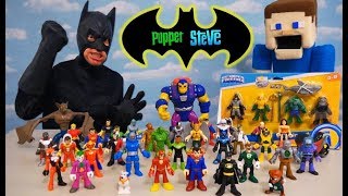 BATMAN Imaginext Fisher-Price Action Figures SUPER HERO UNBOXING!