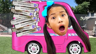 Wendy Pretend Play Pizza Delivery Toy Restaurant | Funny Cooking Kitchen Food Toys Story