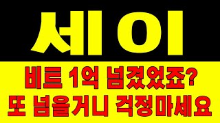 [세이]코인 2024년 돈복사 파티 시작됩니다 #세이코인,#세이코인전망