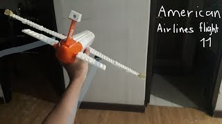 Lego Airplane Crash Remake, American Airlines flight 11, North Tower Attack