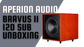 Subwoofer Unboxing - Aperion Audio Bravus II 12D Home Theater Subwoofer