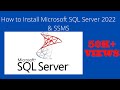 How to Install Microsoft SQL Server 2022 & SSMS - Complete guide | Microsoft SQL Server 2022
