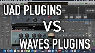 UAD Plugins vs WAVES Plugins | Сравнение, тест