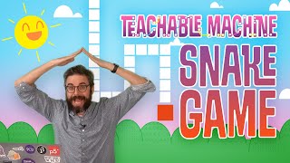 Teachable Machine 2: Snake Game