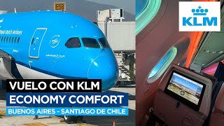 VUELO CON KLM EN ECONOMY COMFORT DESDE BUENOS AIRES HACIA SANTIAGO DE CHILE ✈️ [NOVIEMBRE 2023]