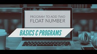 C program to add two float number