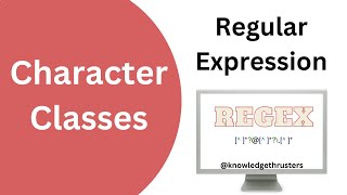 Metacharacters In Regex | Regex Tutorial @knowledgethrusters