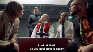 Funny Finnish Hard Rock Video with English subtitles – Smartass by Kotiteollisuus