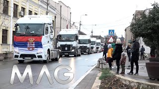 Božićni defile kamiona u Obrenovcu