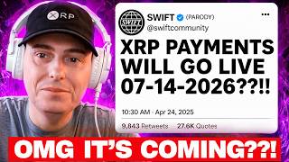 SWIFT JUST DROPPED A MAJOR XRP PAYMENT BOMBSHELL...