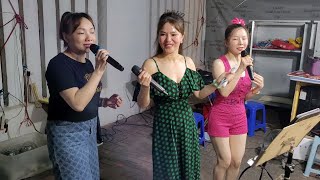 小紅+小伶俐+小玲瓏🎤《拉薩夜雨》@ 油麻地2024.06.11