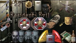 RESIDENT EVIL 1 CHRIS ALL PUZZLE