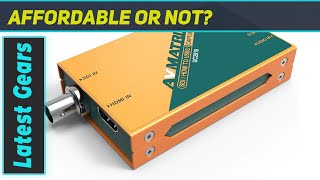 AVMATRIX Capture Card: The Ultimate Solution for High-Quality Video Streaming!