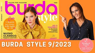 BURDA SETTEMBRE 2023 | BURDA 09/2023 | in sartoria con Sara Poiese