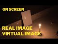 Real Image and Virtual Image on Screen || Difference || Best DIY