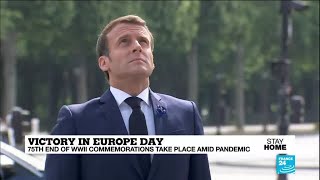 France celebrates Victory in Europe day and end of WWII amid coronavirus pandemic
