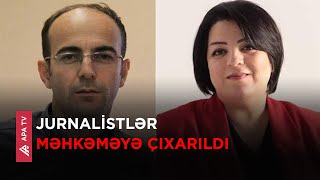 Məhkəmə Şəmşad Ağa və Şahnaz Bəylərqızı ilə bağlı təqdimata baxdı - APA TV