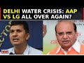 Delhi Water Crisis: AAP Challenges LG Saxena Amid Allegations, Politics Over 'Paani' Escalates| News