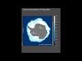 Yearly September Antarctic sea ice concentrations 1979-2022