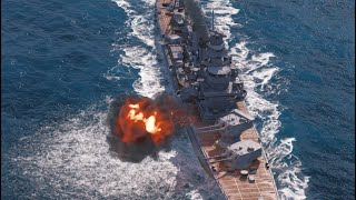 巡洋艦 古鷹の動画【001】_砲撃（Cruiser FURUTAKA 001/крейсер ФУРУТАКА 001_бомбардировка/巡洋艦 古隆_001_炮擊）