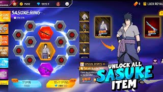 Sasuke Ring Event Free Fire | Free Fire New Event | Ff New Event | New Event Free Fire