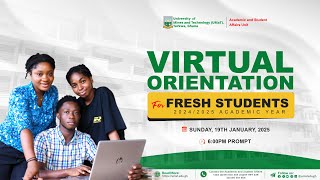 UMaT VIRTUAL ORIENTATION FOR FRESHERS - 2024/2025 ACADEMIC YEAR