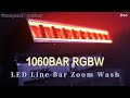 1060BAR IP65 Waterproof Line Bar  LED Zoom Wash Moving Head light  Lights Outdoor Stage Lighting