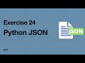 24 - Python JSON