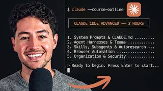 CLAUDE CODE ADVANCED FULL COURSE (3 HOURS)