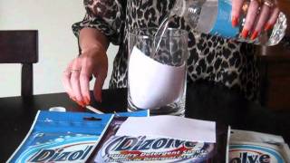 Dizolve Laundy Detergent Sheet Demo