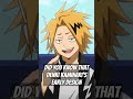 Did You Know That Denki Kaminari...