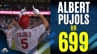 🔥🚀LA SACÓ PUJOLS | HR 699 | Béisbol Global